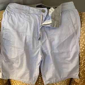 Tailored Fit Buckle Black Shorts